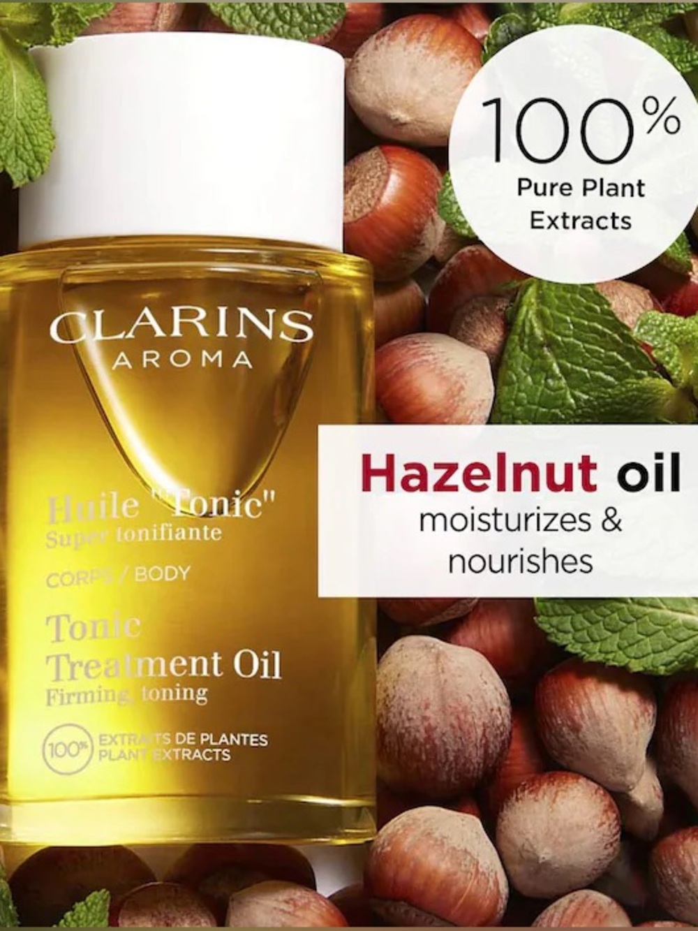 NEW Clarins Tonic Body Firming & Toning Treatment Oil